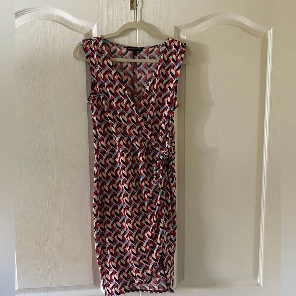 Banana Republic wrap-style dress